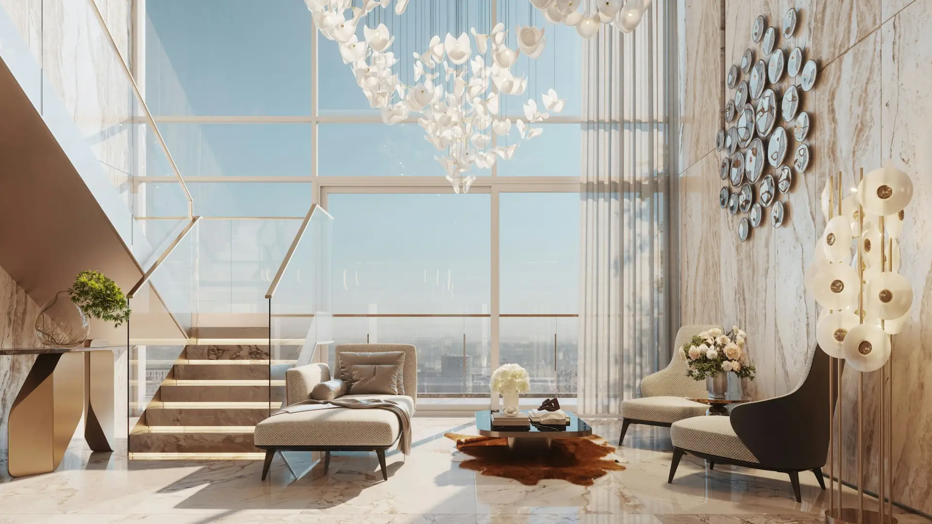 Sky-high living